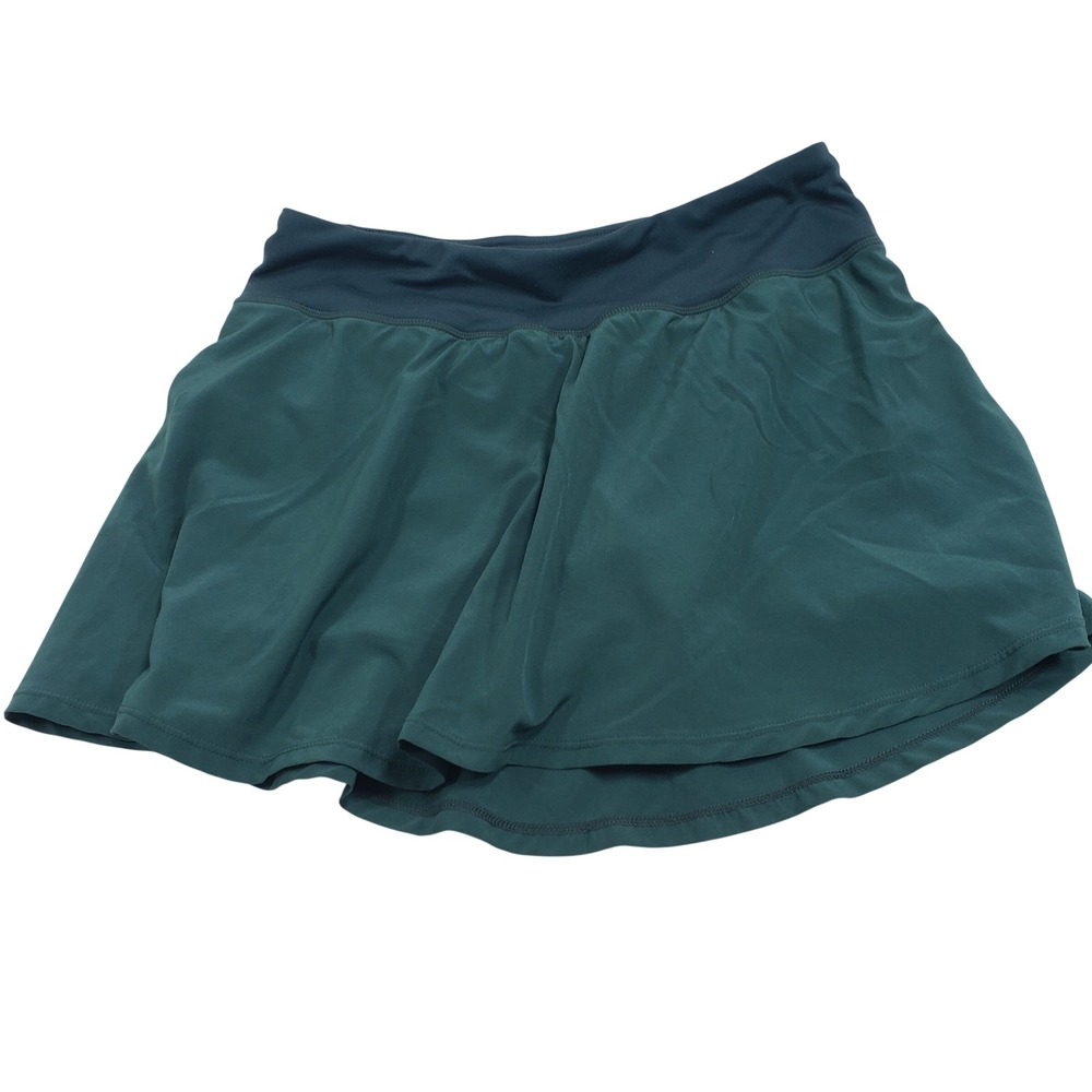 Zella Womens Active Skort Size Medium Teal Green‎